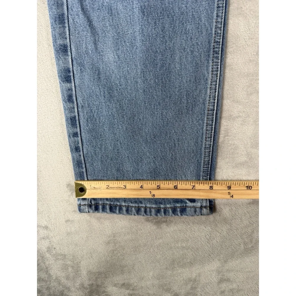 Levis 505 Jeans Mens 33x30 Blue Denim Regular Straight Fit